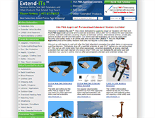 Tablet Screenshot of extend-its.com
